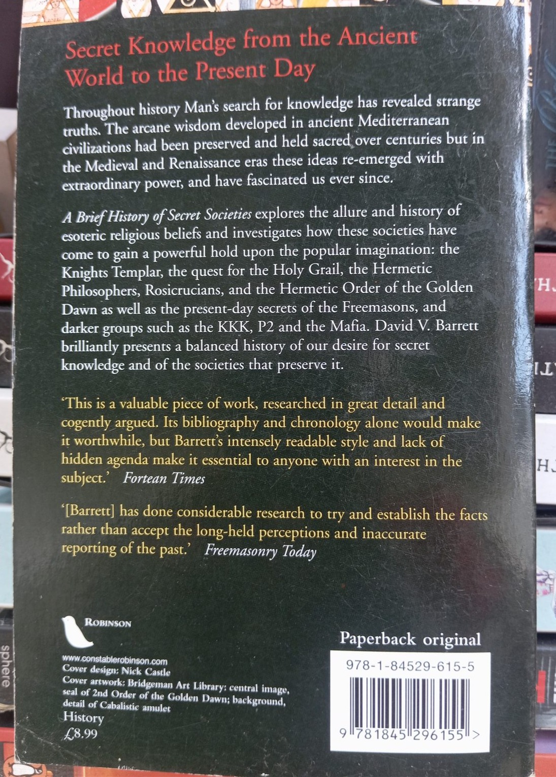 Secret Societies: A Brief History back