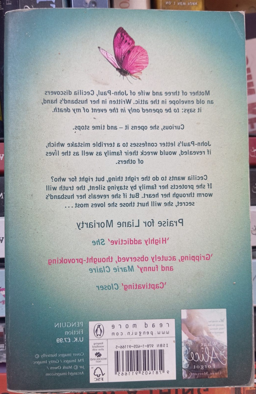 The Husband's Secret back