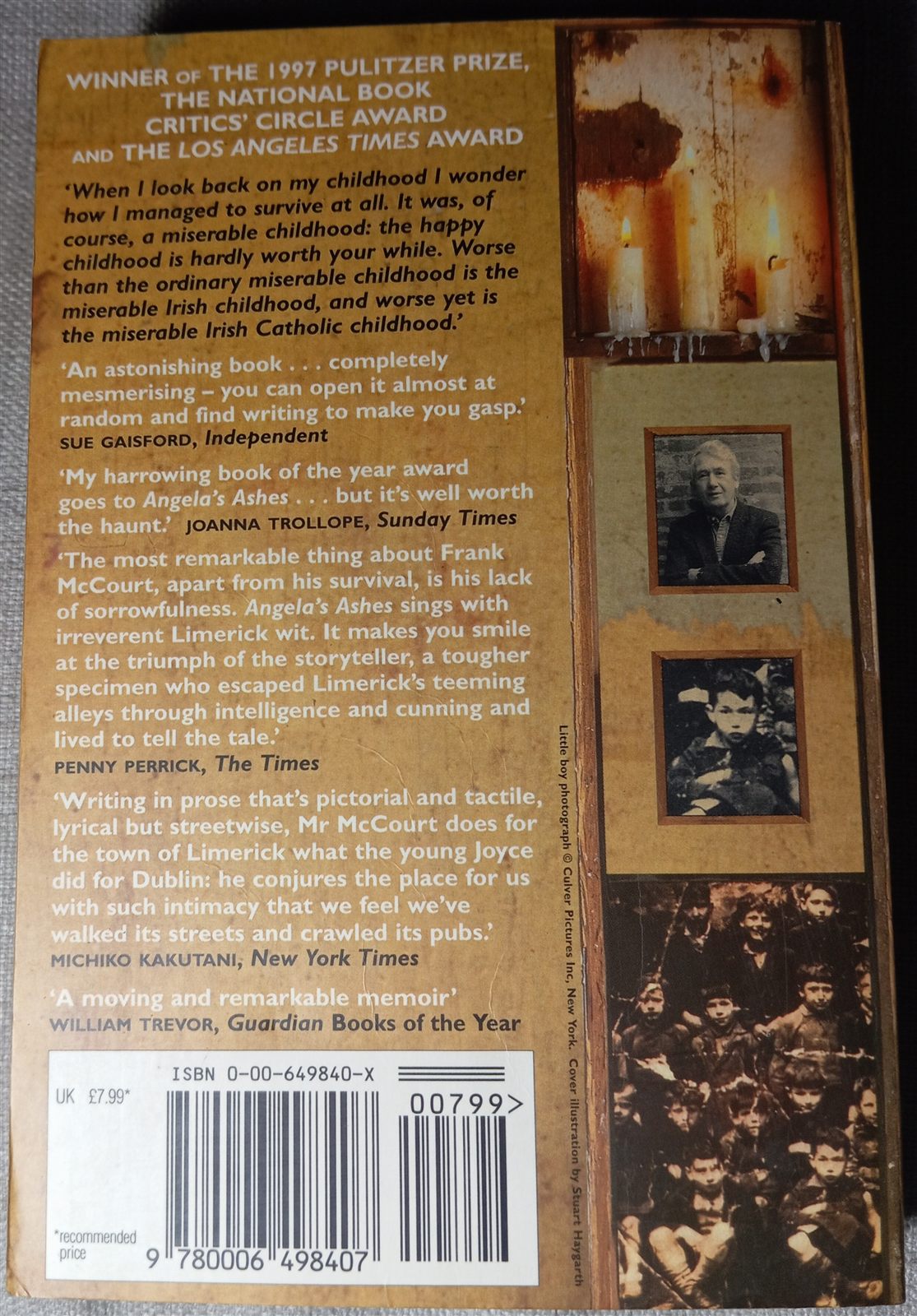 Angela's Ashes back