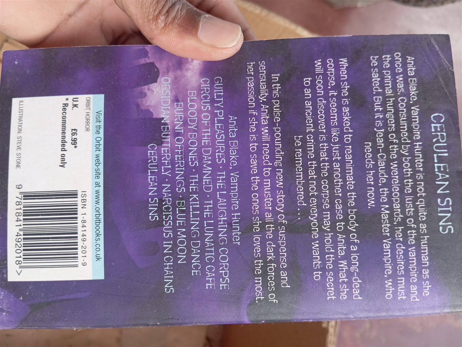 Cerulean Sins back